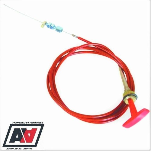 Red Battery Kill Master Switch Extinguisher T Pull Cable 1.5 Metre