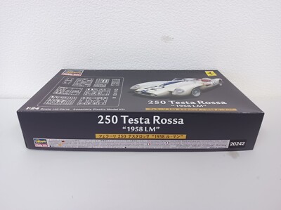 ハセガワ1/24 250 Testa Rossa \"1958 LM\" Hasegawa 1/24 Ferrari 250 Testa Rossa 1958 LM Assembly Model