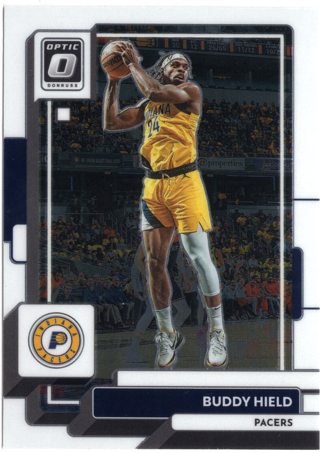 2022-23 Donruss Optic Buddy Hield Indiana Pacers #95 Card