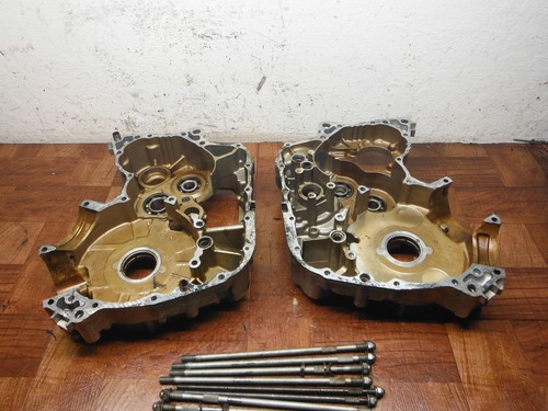01-07 honda shadow spirit VT 1100 ENGINE MOTOR CRANKCASE CRANK CASES BLOCK - Picture 11 of 20