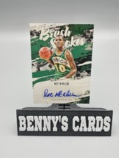 2019-20 Panini Court Kings Green Brush Strokes Foil Auto 6/25 Nate McMillan