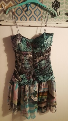WOOW! WUNDERSCHÖNES KLEID TUNIKA TOP BLUSE KLEID COST BARCELONA