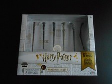 Harry Potter set da collezione bacchette pressofuse luci e suoni