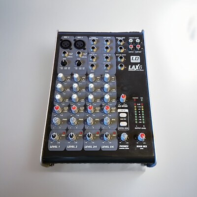 LD Systems LAX 6 - 6 Kanal  Mischpult