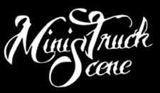 Mini Truck Scene Decal Lowered Truck Decal Mini Truck Decal - Multi Colors Avail