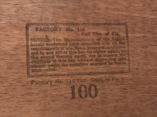 DIXIE MAID Factory Throw Outs Vintage Holz Zigarrenkiste, Florida - Bild 12 von 12