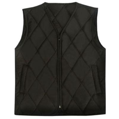 Mens Field Jacket Liners Winter Warm Inner Quilted Black Vest US XS-XL