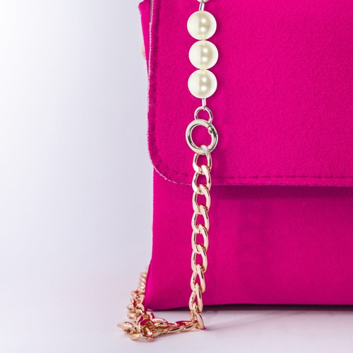 2 Pieces Mahjong Bag Pearl Crossbody Handbag Extender Woman - Picture 8 of 12