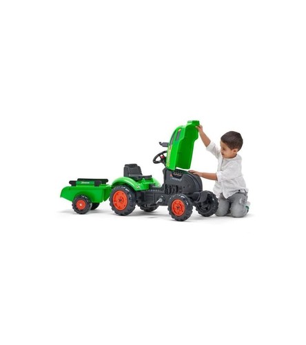- Tracteur à pédales X-Tractor avec remorque - Dès 2 ans - Fabriqué en France... - Imagen 3 de 3