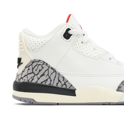 Air Jordan 3 Retro Cement Grey (TD) - Taglia 8.5 / 9C - Pronta Spedizione π¦ β
οΈ - Foto 6 di 8