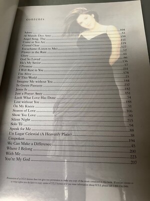 Greatest Songs of Jaci Velasquez Sheet Music Songbook | eBay