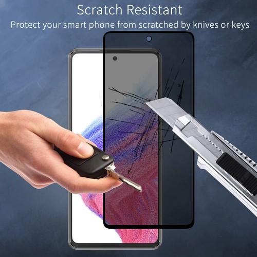 Verre Trempé Anti Espion pour Samsung A52 4G/5G A52s A53 Protection Dur Lot-2 - Photo 11/15
