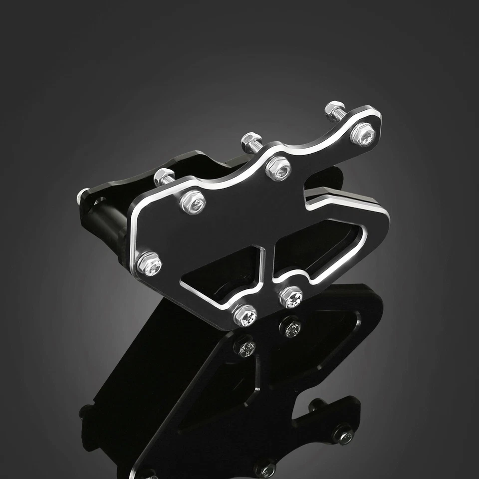 US 3D CNC BLACK Chain Guard Guide Cover For Kawasaki KLX300 KLX300R KLX300SM - Image 4 of 4