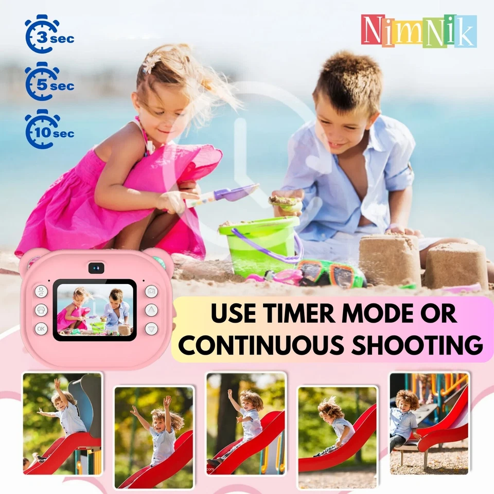 Kids Camera Instant Print, Digital Instant Print Camera, Instax Camera - Image 4 of 4