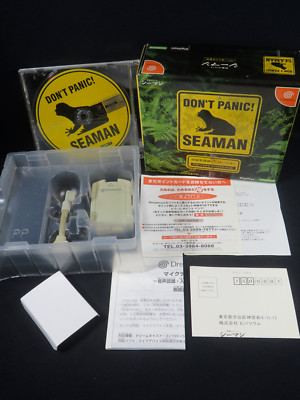 Mikrofongerät SEGA Dreamcast Seaman DC Japan Japanisch Spiel getestet jpn B3502