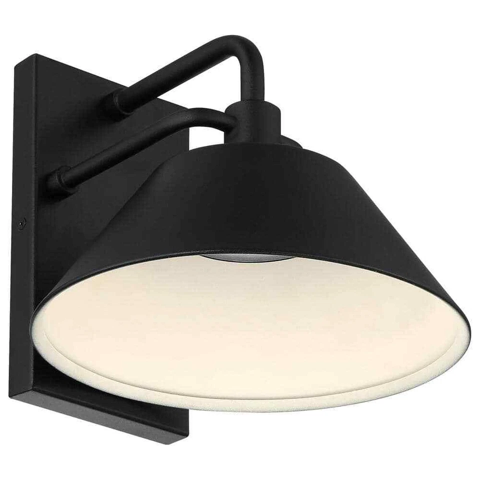 Access Lighting 1-Light Black LED Outdoor Wall Lantern Sconce 1-Pack - Image 4 of 4