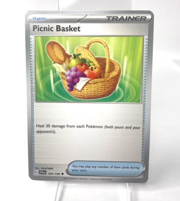 picnic basket pokemon card Moo Deng Baby Hippo Plushie main image 0