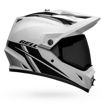 Bell MX-9 Adventure Mips Motorcycle Helmet Alpine Gloss White/Black XLarge