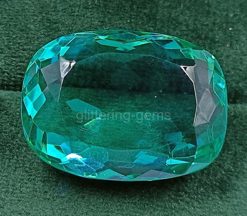 Natural Blue Tourmaline 78.70 Ct Cushion Cut Certified IGL Loose Gemstone 5MSR - Picture 3 of 8