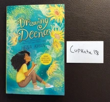 Drawing Deena by Hena Khan 2/24 Paperback NEW ARC Advance Reader Copy Proof