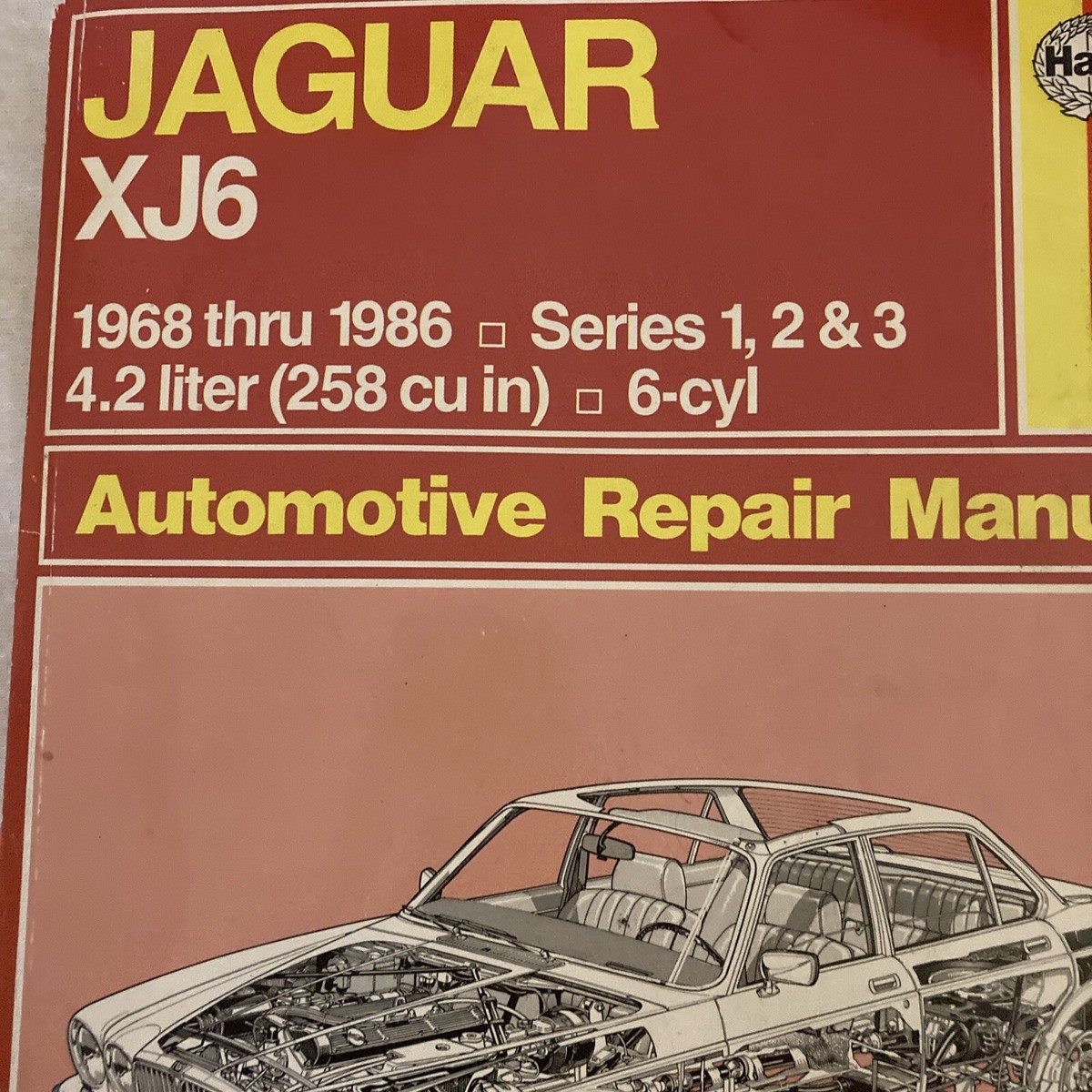 Jaguar XJ6 Series 1 2 & 3 4.2L 1968-86 Haynes Automotive