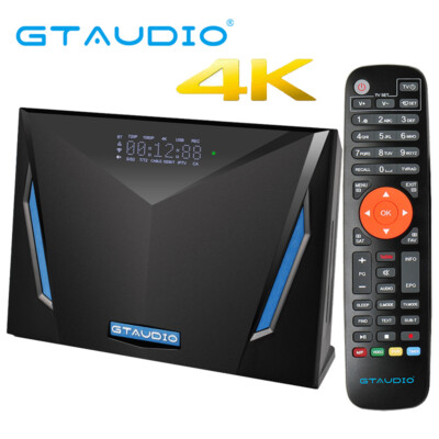 GTAUDIO V8 UHD 4K Sat-Receiver DVB-S2/S2X DVB-C/T2 Kabel Receiver H.265 PVR WIFI
