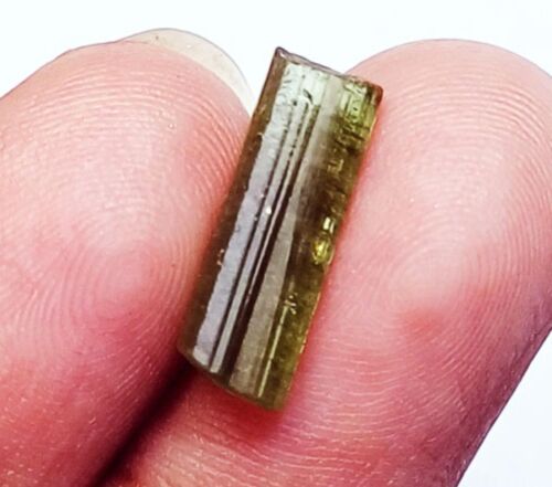 Bi - Color Tourmaline Rough 2.94 Ct Certified Loose Gemstone With Free Gift - Picture 3 of 6