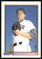 Roger Clemens 1991 Bowman #118 Red Sox MLB READ FREE SHIPPING AutographDen