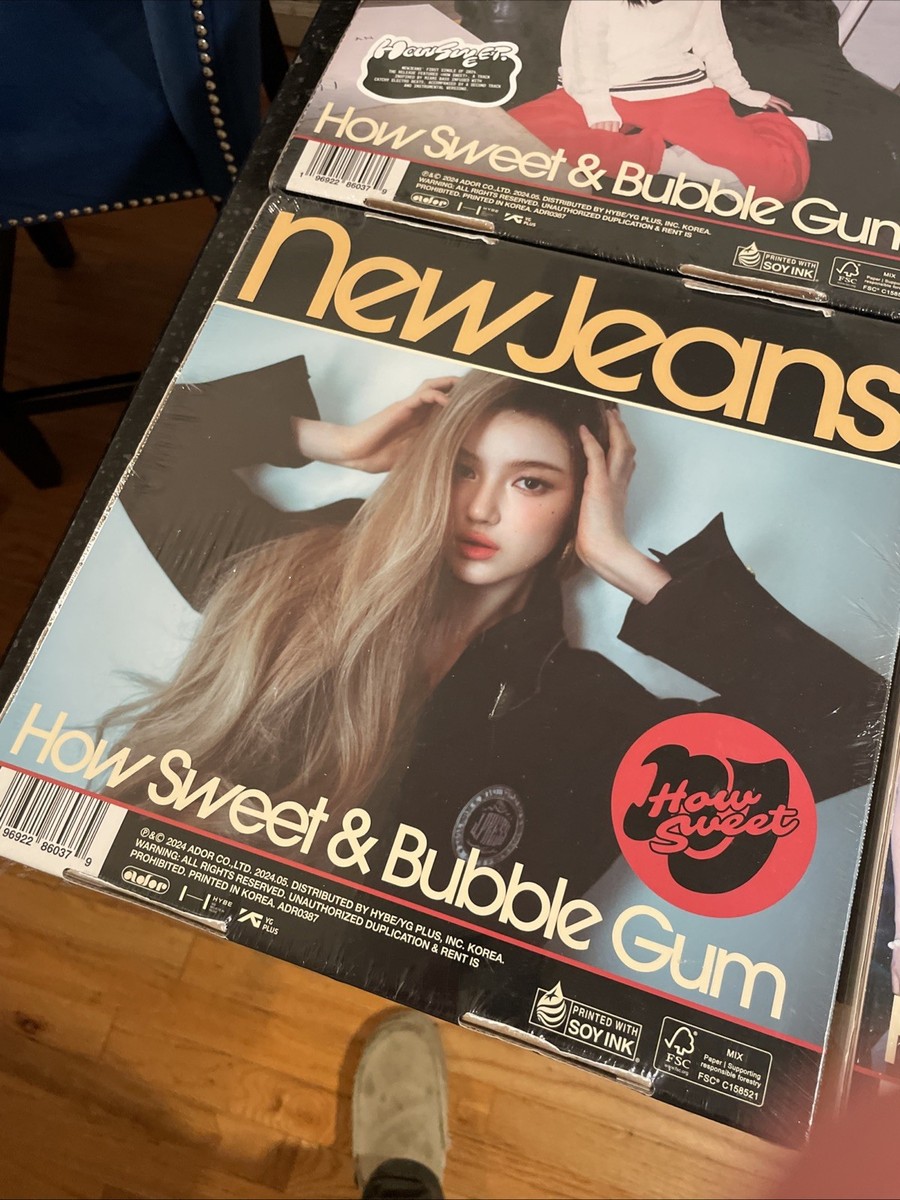 5 New Jeans K-pop How Sweet And Bubble Gum Photobook Albums