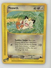 Meowth 78/144 Skyridge Non-Holo Heavily Played Common WOTC 2003 on eBay
