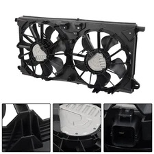 For Ford F-150 2021 2022 2023 Dual Fan Radiator ML3Z8C607C Cooling Fan Assembly