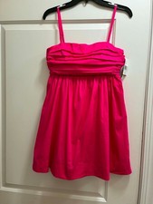 Speechless Womens Size 3 Fuchsia Fit Flare Dress Ruched Party Homecoming NWT