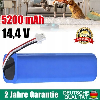 14.4V 5200mAh Akku Für Proscenic M7 Pro/M8 Pro/Roidmi Eve Plus Ersatzakku NEU