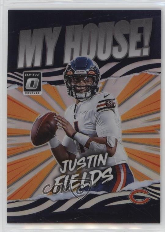 2021 Panini Donruss Optic My House! Justin Fields #MH-4 Rookie RC