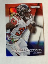 2014 Panini Prizm #177 Jacquizz Rodgers Red White And Blue Prizm Atlanta Falcons
