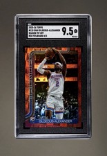 2025-26 Topps Shai Gilgeous-Alexander #115 Season Tip-Off Red Foil /5 SGC 9.5