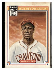 1983 Donruss Hall of Fame Heroes #25 James Bell COOL PAPA BELL