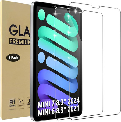 Protector de pantalla (paquete de 2) compatible con iPad Mini 7 2024