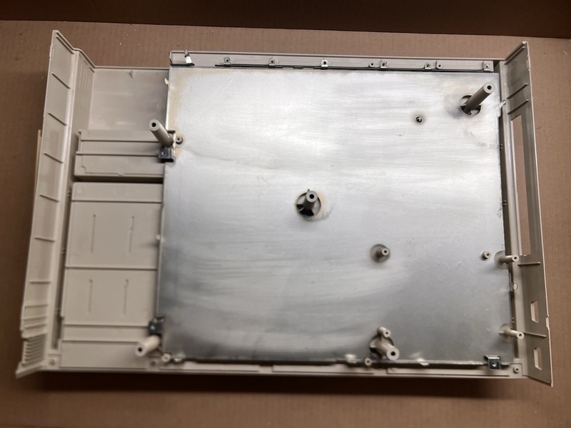 Amiga 1000 Bottom Housing (Part 327001-01) Case Panel + Metal Shielding