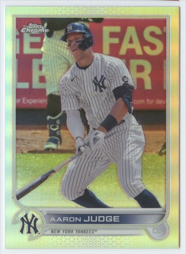 2022 Topps Chrome #99 Aaron Judge Refractor