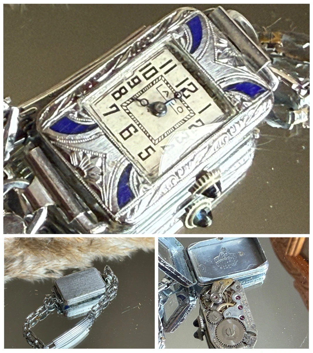 Vintage L.A. Co Art Deco Era 14K Gold Octagonal Swiss 15 Jewel Manual Watch 6.3g LACO Women Wristwatches for sale | eBay main image 4
