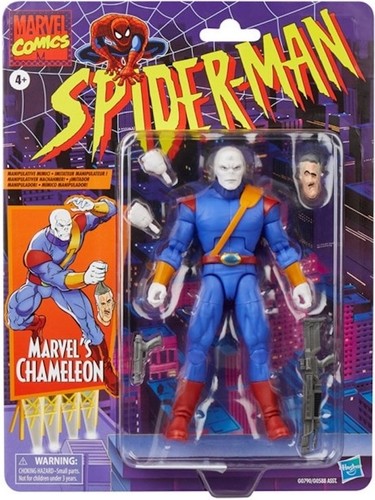 Marvel Legends Spider-Man Retro Series The Chameleon Neu KOSTENLOSER VERSAND