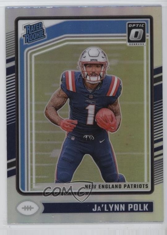 2024 Panini Donruss Optic Rated Rookie Holo Prizm Ja'Lynn Polk #240 0jm6