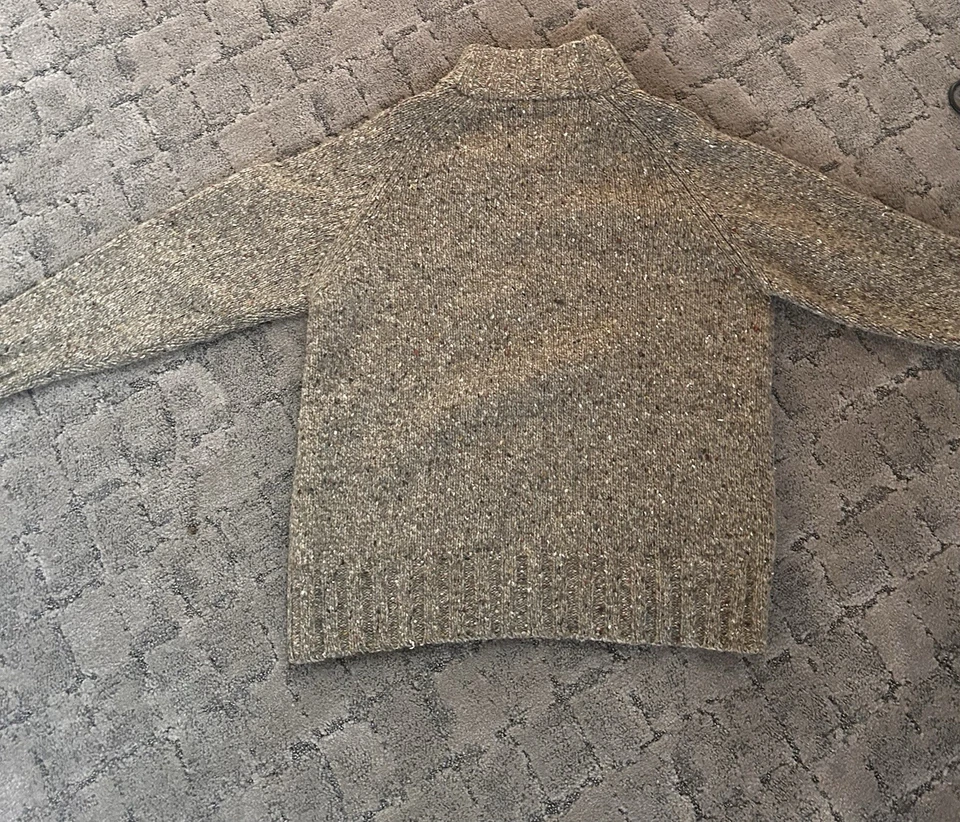 Suéter Vintage Polo Ralph Lauren Cuarto Cremallera Talla Mediana Foto 2 de 4