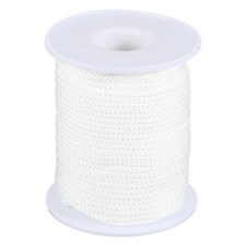 2mm x 100feet Nylon String for Bracelets Braided Nylon Cord, White