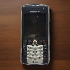 BlackBerry Pearl 8100 - Slate Gray and Silver  AT T  Very Rare For Parts Only