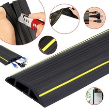 Floor Cable Protector,2M Floor Cable Cover,Heavy Duty Rubber Cable Protector UK