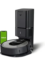 iRobot Roomba i6+ 6550 Robot Vacuum with Automatic Dirt Disposal- Light Silver