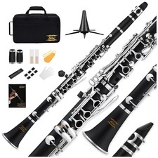 Beginner Clarinet Set in Nickel Finish