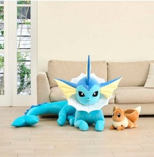Pokmon Center Original Vaporeon Life size Pok Plush  26  In Plush G1N